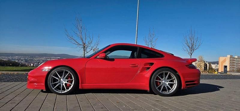 Gebraucht Porsche 911 Turbo 480 PS (353 kW) 2007 Rot Coupé