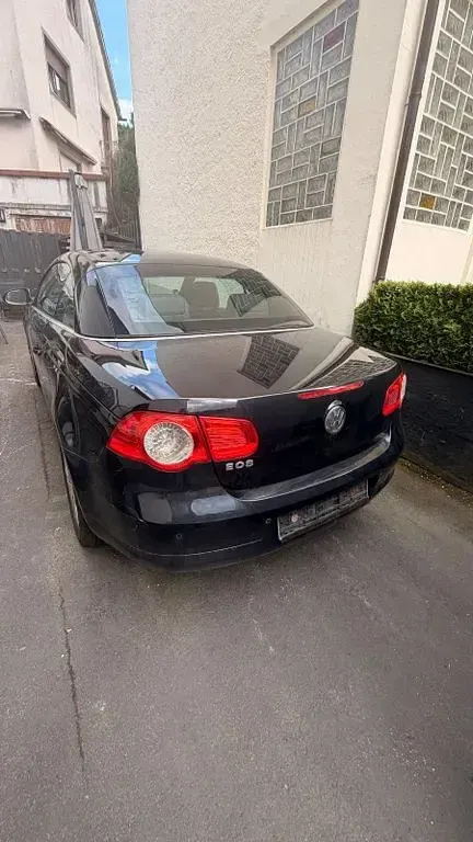 Gebraucht VW Eos Individual 140 PS (102 kW) 2008 Schwarz Cabrio