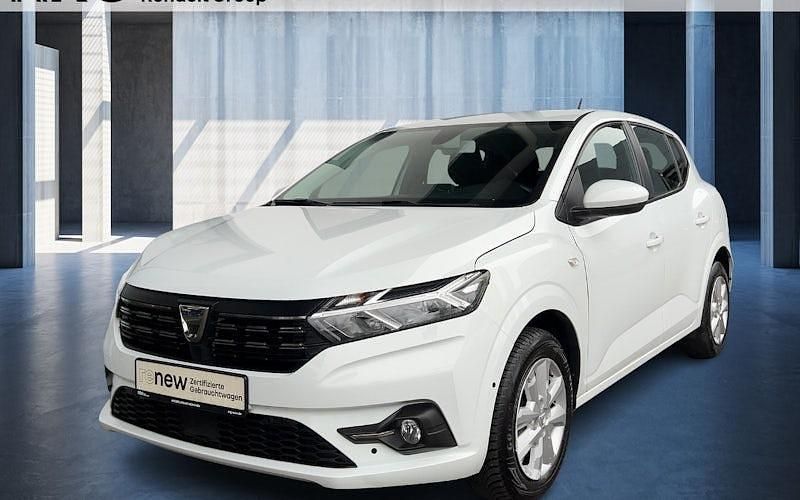 Gebraucht Dacia Sandero Comfort 101 PS (74 kW) 2022 Weiß Limousine