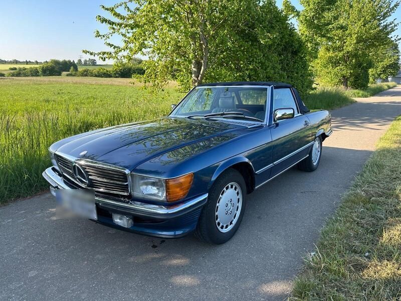 Blau Gebraucht 1985 Mercedes 300 Cabrio | 36.000 € - Bild 1/4