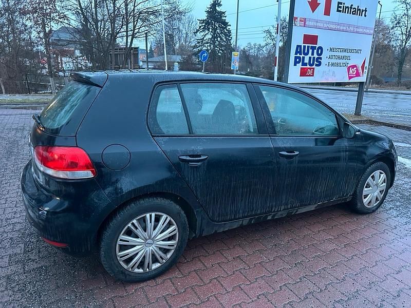 Gebraucht VW Golf 2010 Schwarz Limousine