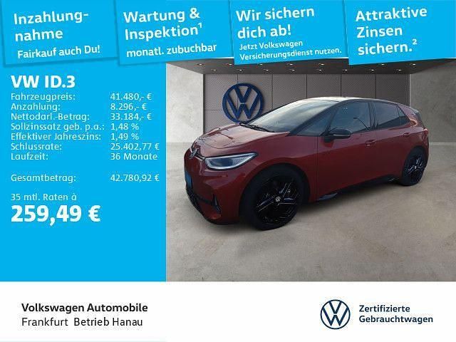 Rot Gebraucht 2024 VW ID.3 GTX Kleinwagen | 41.480 € (Fairer Preis) - Bild 1/4