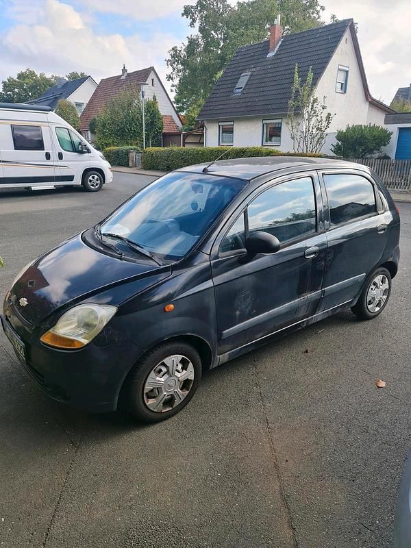 Schwarz Gebraucht 2009 Chevrolet Matiz Kleinwagen | 950 € (Guter Preis) - Bild 1/4