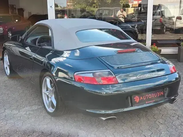 Gebraucht Porsche 911 Carrera 4 Cabriolet 320 PS (235 kW) 2003 Grün Cabrio