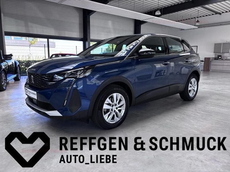 Blau (metallic) Gebraucht 2023 Peugeot 3008 Active SUV | 18.949 € (Superpreis) - Bild 1/4