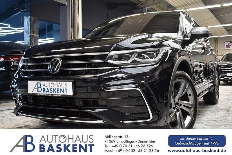 Schwarz Gebraucht 2022 VW Tiguan R-line SUV | 30.990 € (Fairer Preis) - Bild 1/4