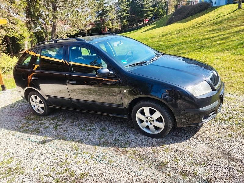 Gebraucht Skoda Fabia 2005 Schwarz Kombi