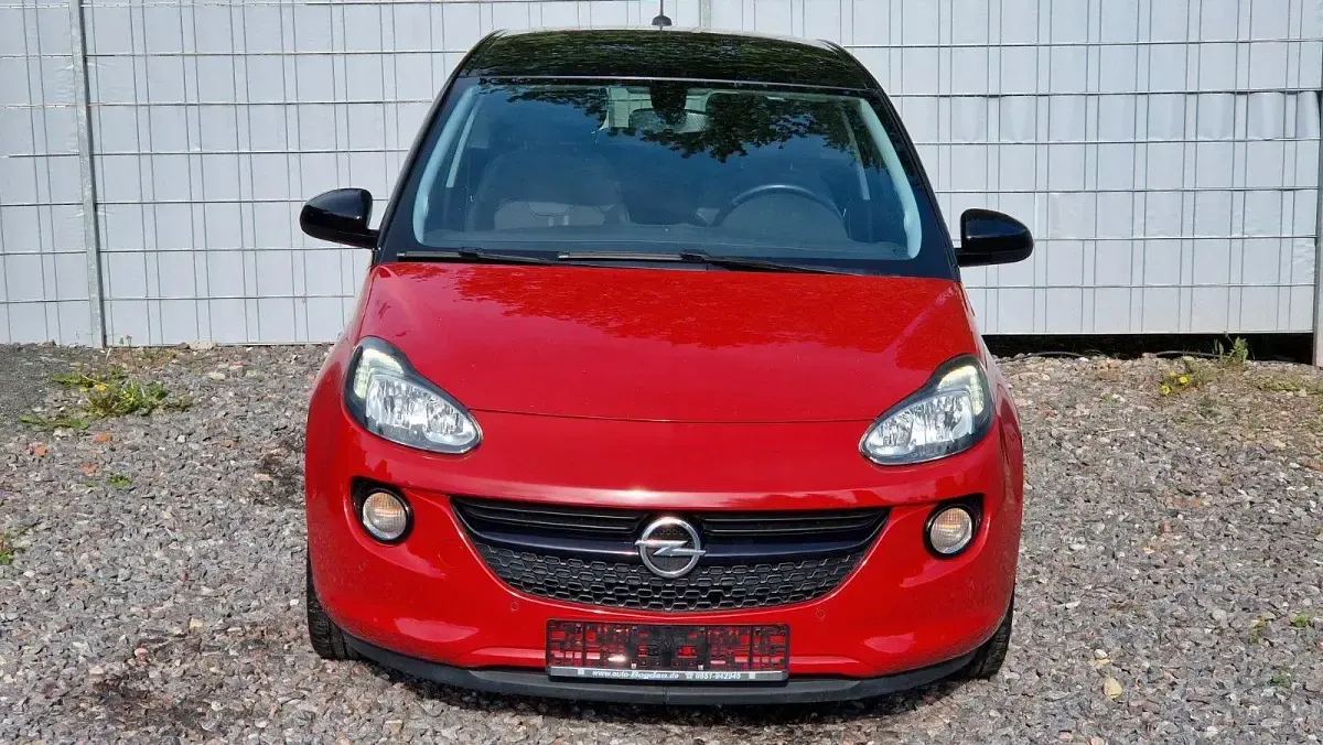 Gebraucht Opel Adam Slam 101 PS (74 kW) 2017 Rot Kleinwagen