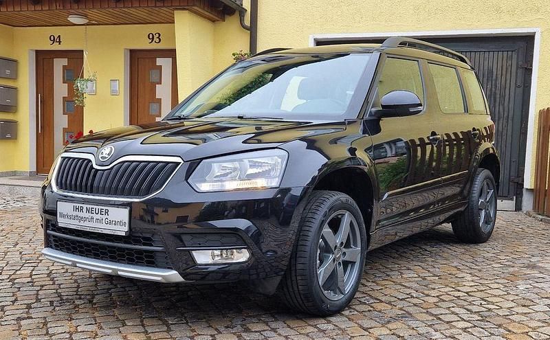 Schwarz Gebraucht 2017 Skoda Yeti Ambition SUV | 13.950 € (Guter Preis) - Bild 1/4