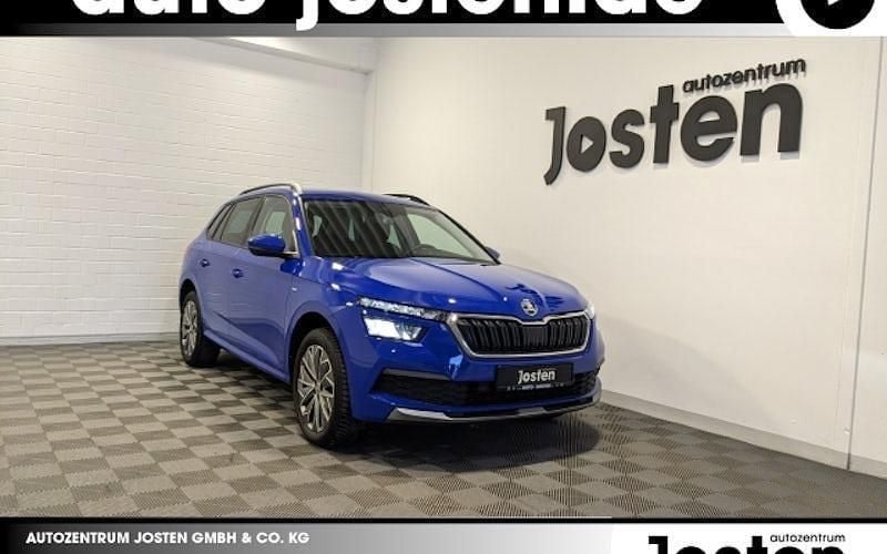 Blau energyblau Gebraucht 2021 Skoda Kamiq Clever SUV | 16.690 € (Guter Preis) - Bild 1/4