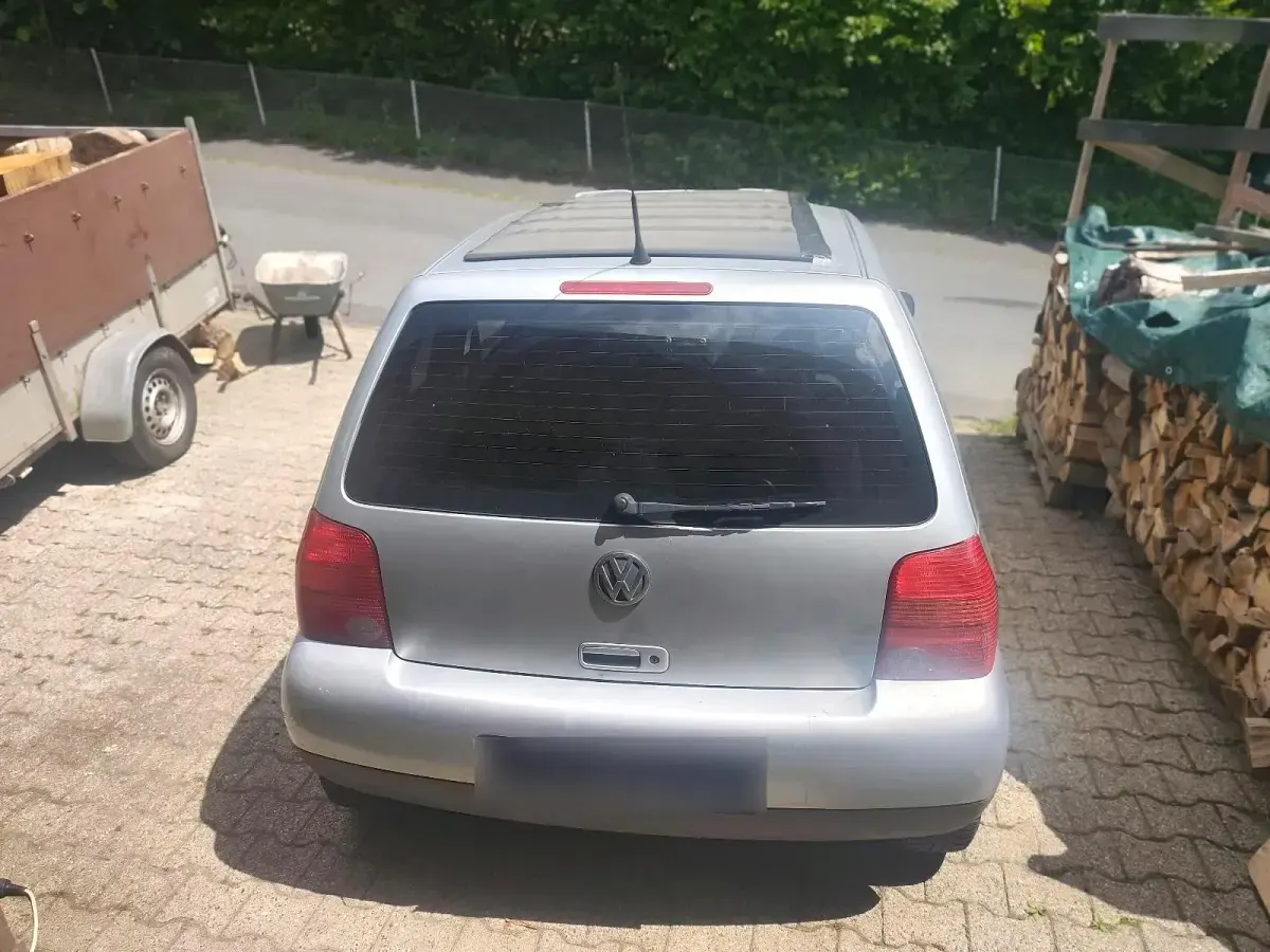 Gebraucht VW Lupo 60 PS (44 kW) 2001 Silber Kleinwagen