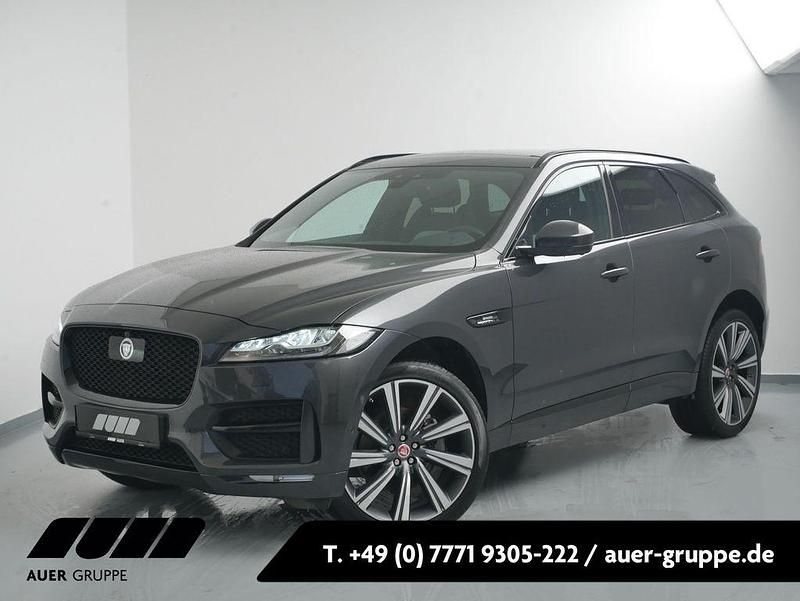 Grau Gebraucht 2019 Jaguar F-Pace R-Sport SUV | 27.490 € (Guter Preis) - Bild 1/4