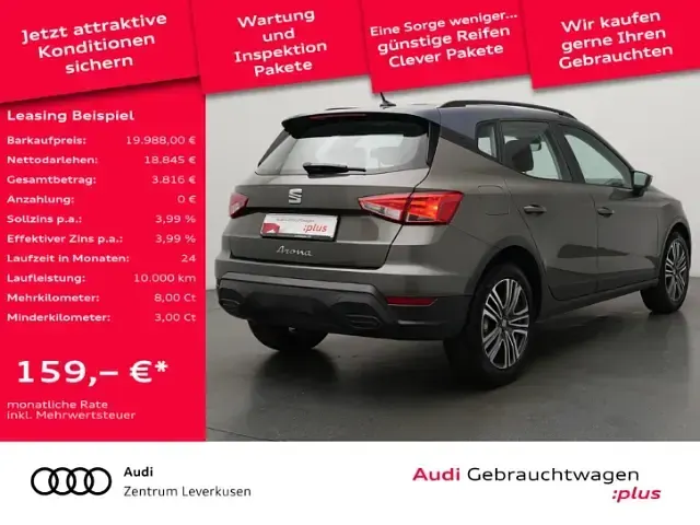 Gebraucht Seat Arona Style 116 PS (85 kW) 2024 Grau SUV