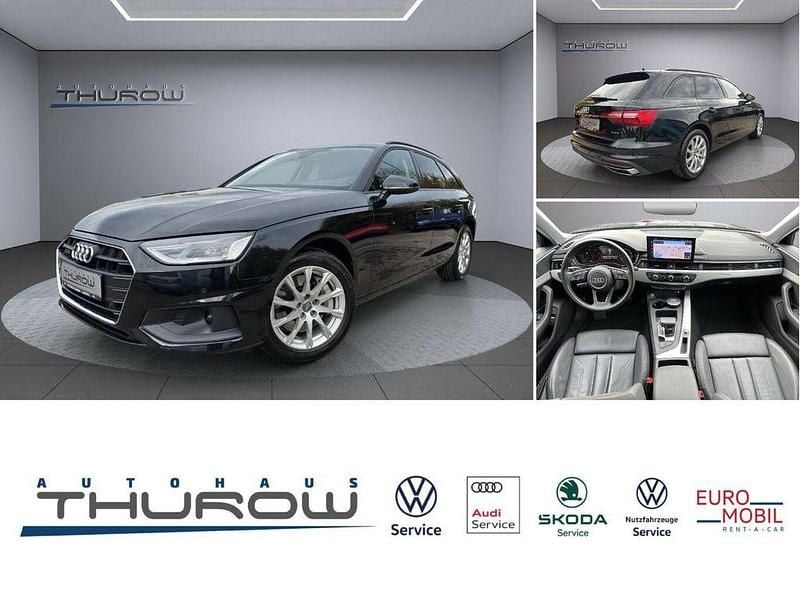 Mythosschwarz metallic Gebraucht 2019 Audi A4 Comfort Kombi | 28.400 € (Fairer Preis) - Bild 1/4