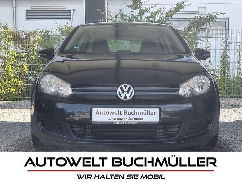 Schwarz Gebraucht 2009 VW Golf VI Limousine | 3.980 € (Guter Preis) - Bild 1/4