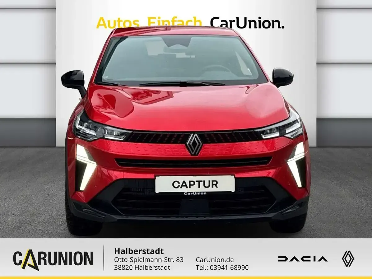 Neu Renault Captur 91 PS (66 kW) 2025 Dezirrot metallic SUV