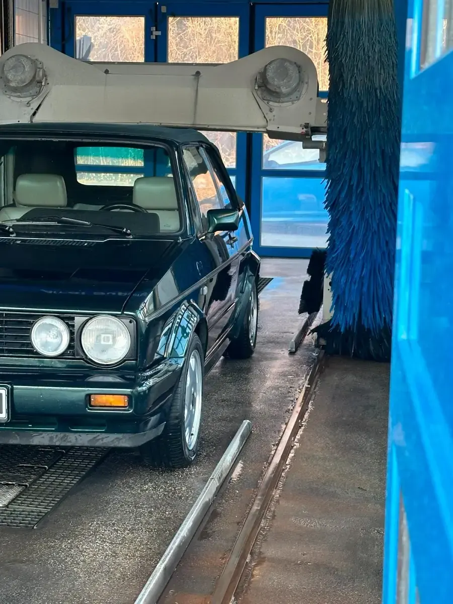 Gebraucht VW Golf Cabriolet Classicline 98 PS (72 kW) 1991 Grün Cabrio