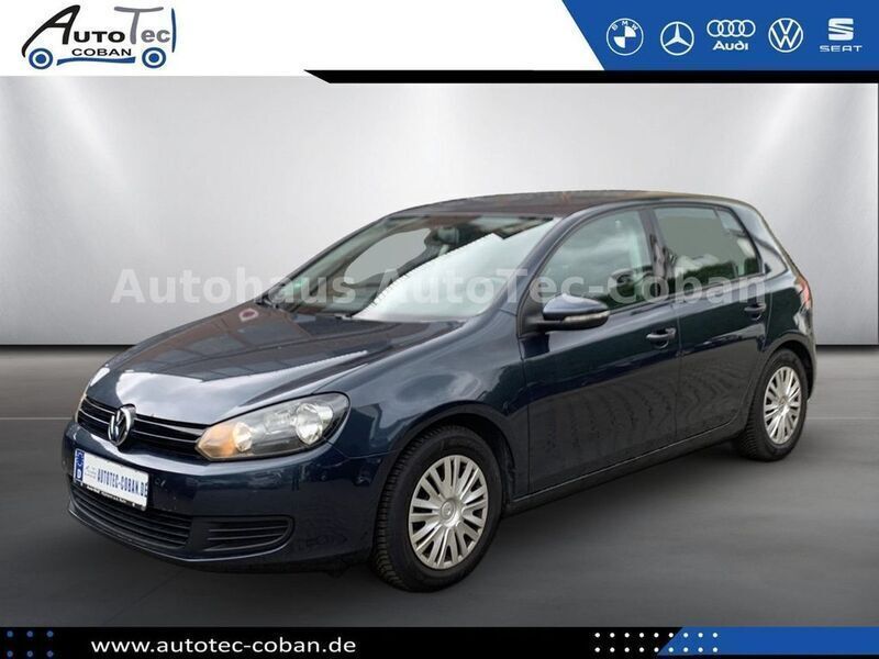 Gebraucht VW Golf VI Trendline 110 PS (80 kW) 2009 Blau Kleinwagen