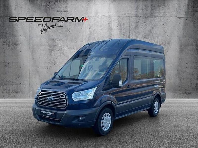 Blau Gebraucht 2019 Ford Transit Trend Kombi | 24.999 € - Bild 1/4