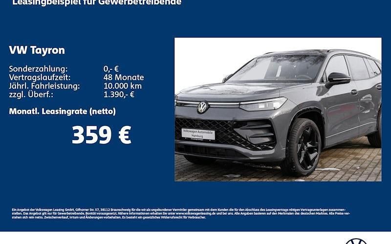 Neu VW Tayron R-line 150 PS (110 kW) 2026 Grau SUV