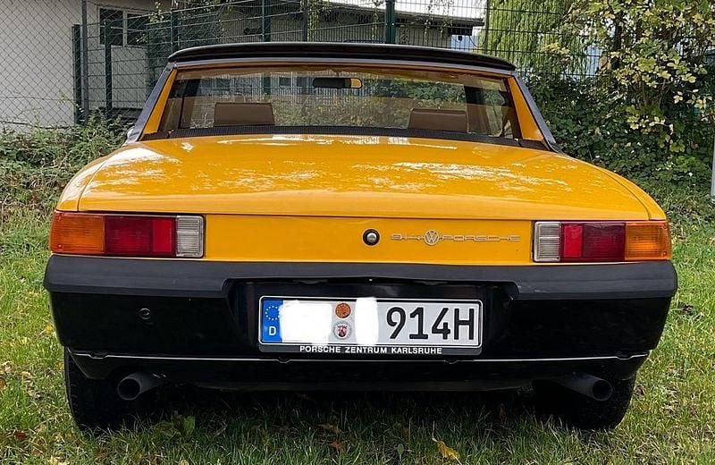 Gebraucht Porsche 914 101 PS (74 kW) 1973 Gelb Cabrio
