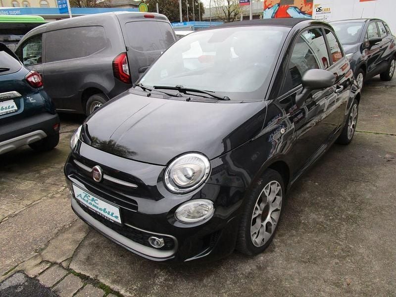 Schwarz Gebraucht 2019 Fiat 500S Cabrio | 11.990 € (Fairer Preis) - Bild 1/4