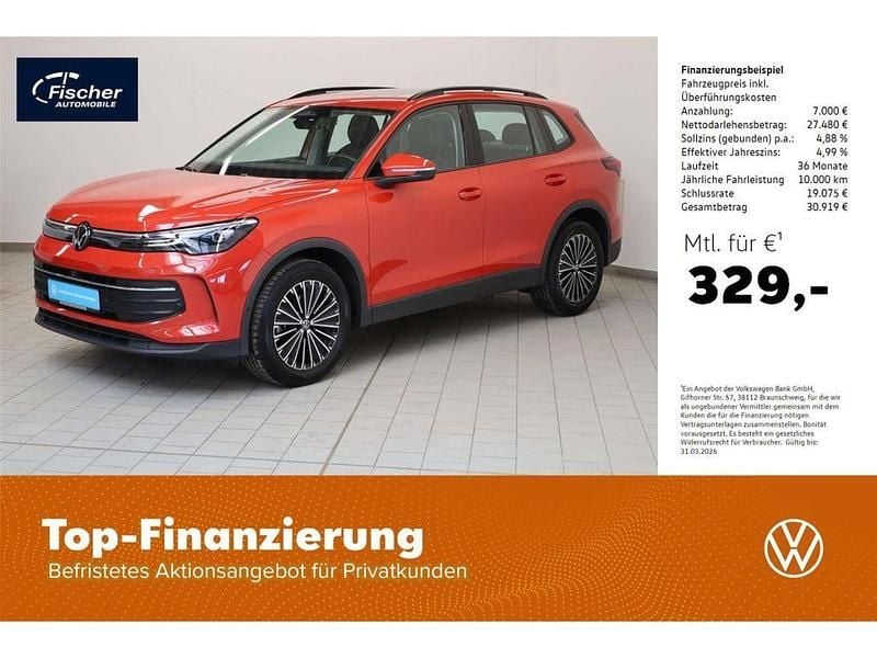 Rot Gebraucht 2024 VW Tiguan Life SUV | 34.480 € (Guter Preis) - Bild 1/4
