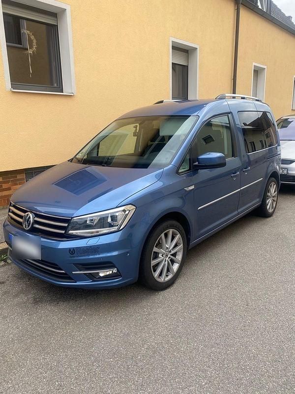 Gebraucht VW Caddy Edition 150 PS (110 kW) 2018 Blau Van / Kleinbus
