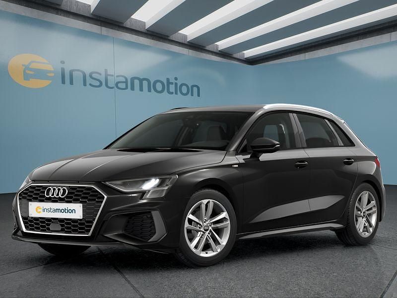 Schwarz Gebraucht 2023 Audi A3 Limousine | 28.149 € (Fairer Preis) - Bild 1/4