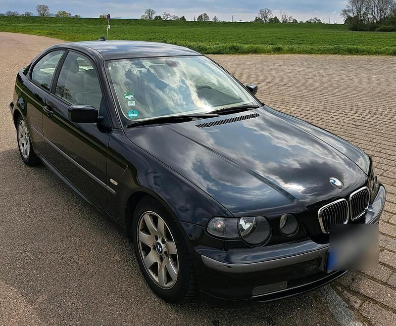 Schwarz Gebraucht 2003 BMW 325 Coupé | 3.400 € (Superpreis) - Bild 1/4