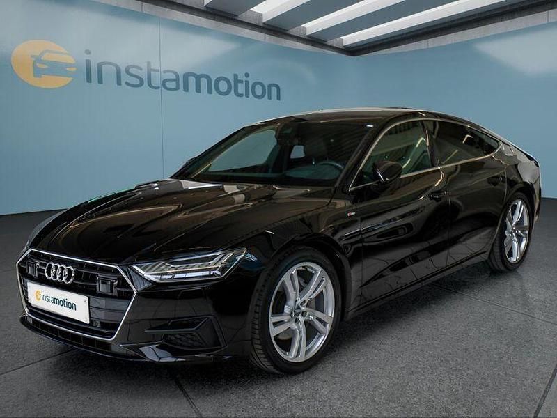 Second-hand Audi A7 286 CP (210 kW) 2022 Negru Berlinǎ