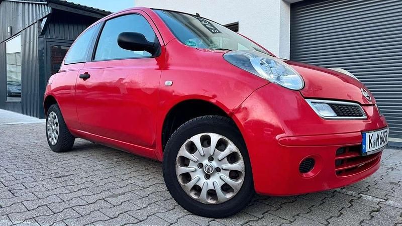 Gebraucht Nissan Micra 67 PS (49 kW) 2010 Rot Kleinwagen