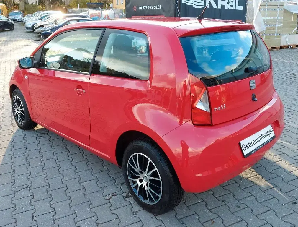 Brugt Seat Mii Reference 60 HK (44 kW) 2012 Rød Hatchback