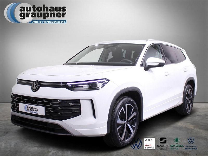 Pure white Gebraucht 2025 VW Tayron Elegance SUV | 49.567 € (Etwas zu teuer) - Bild 1/4