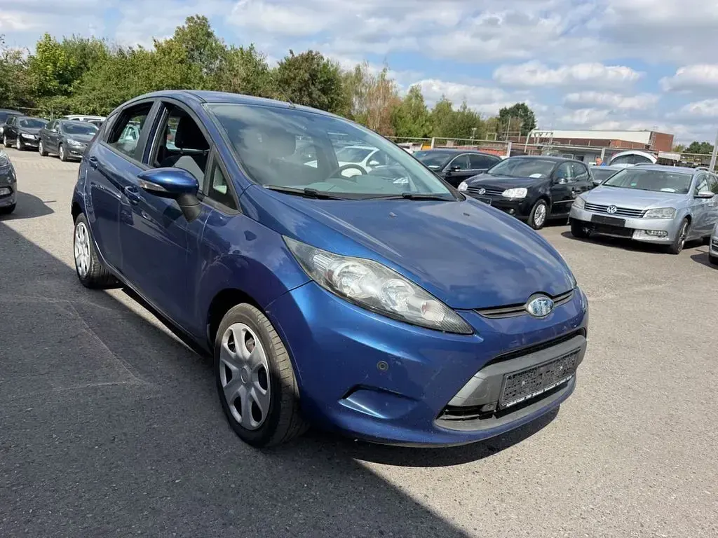 Gebraucht Ford Fiesta Trend 82 PS (60 kW) 2009 Blau Limousine