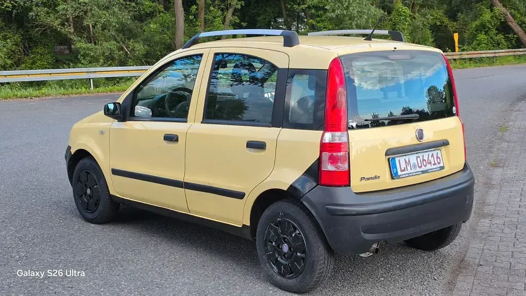 Gebraucht Fiat Panda Active 54 PS (39 kW) 2008 Gelb Kleinwagen