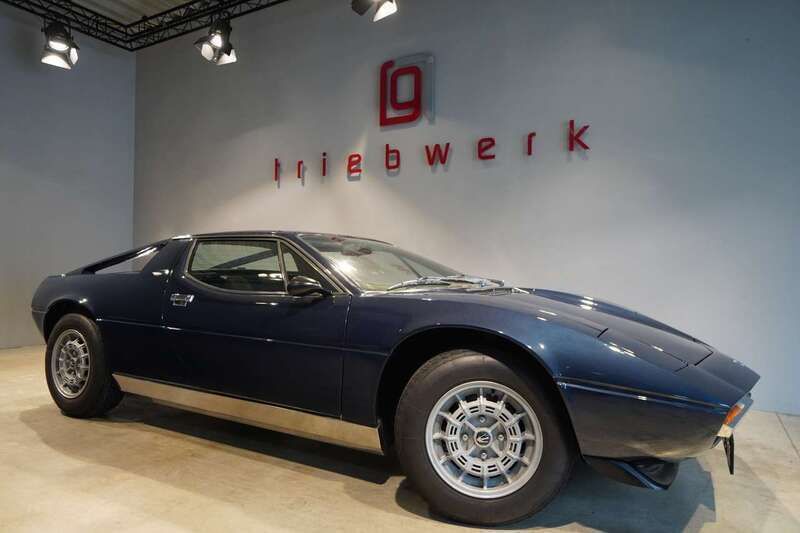 Blau Gebraucht 1975 Maserati Merak Coupé | 74.941 € - Bild 1/4