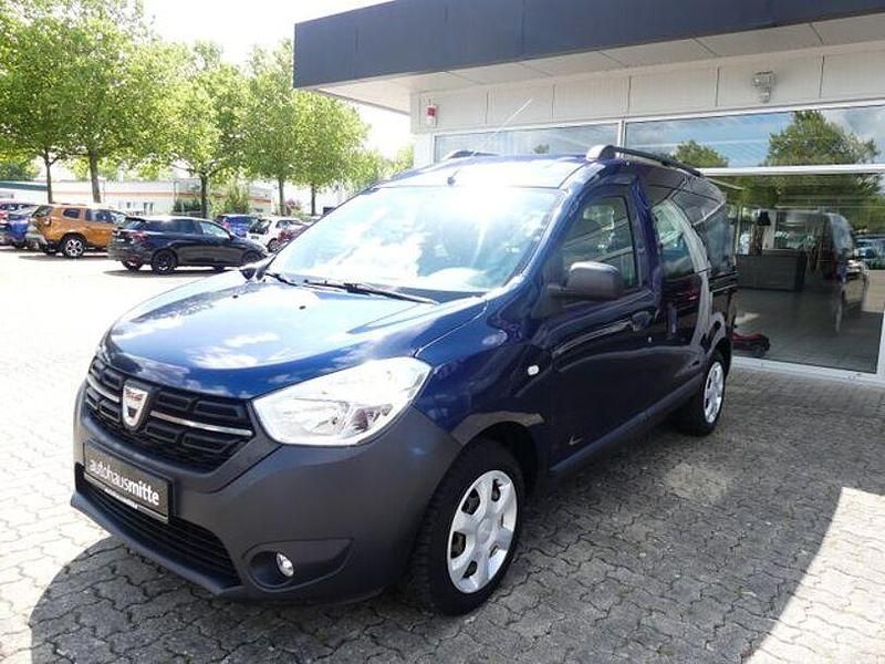 Blau Gebraucht 2018 Dacia Dokker Ambiance Van | 8.900 € (Fairer Preis) - Bild 1/4