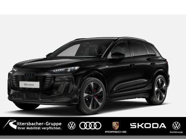 Mythosschwarz metallic Neu 2025 Audi Q6 e-tron Performance SUV | 79.500 € (Guter Preis) - Bild 1/4