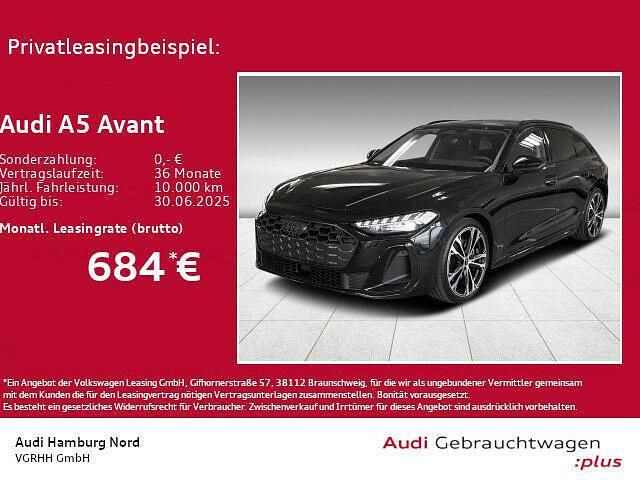 Gebraucht Audi A5 S-Line 204 PS (150 kW) 2025 Mythosschwarz metallic Coupé