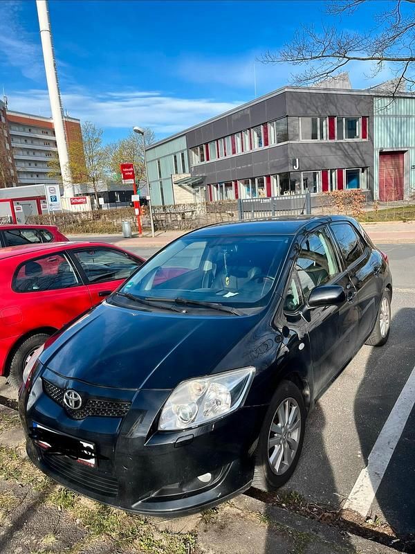 Gebraucht Toyota Auris 124 PS (91 kW) 2008 Schwarz Kleinwagen