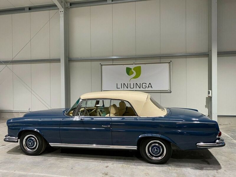 Gebraucht Mercedes 250 SE 150 PS (110 kW) 1967 Blau Cabrio