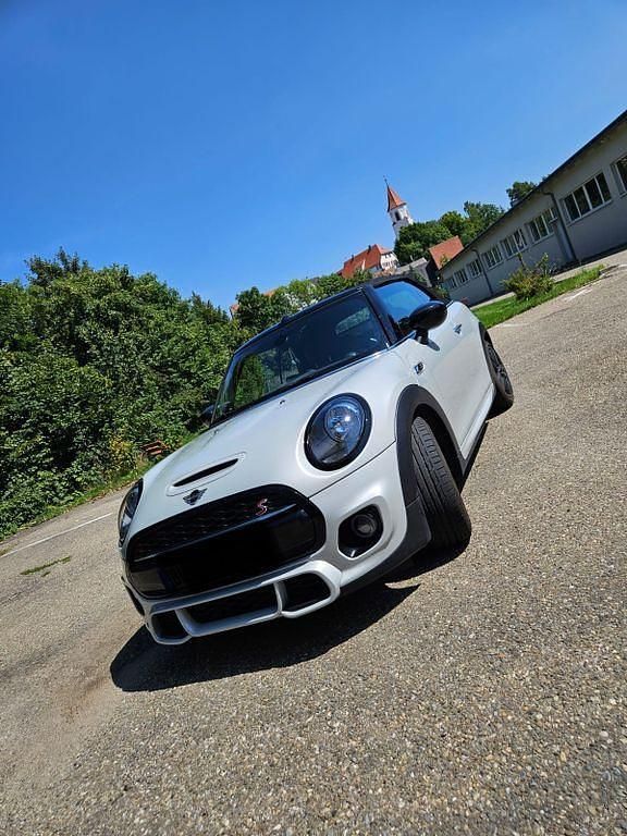 Silber Gebraucht 2019 Mini John Cooper Works Cabriolet Cabrio | 22.500 € (Fairer Preis) - Bild 1/4