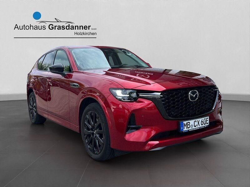 Rot Gebraucht 2023 Mazda CX-60 Homura-Line SUV | 36.900 € (Guter Preis) - Bild 1/3