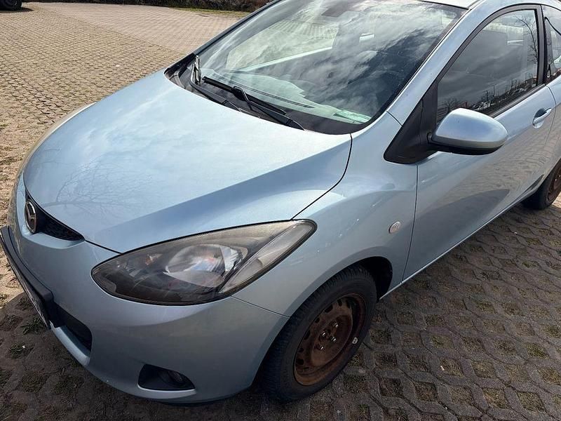 Gebraucht Mazda 2 Independence 86 PS (63 kW) 2008 Blau Kleinwagen