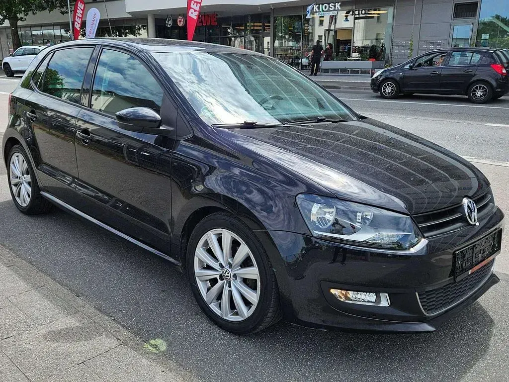Gebraucht VW Polo Highline 90 PS (66 kW) 2010 Schwarz Kleinwagen