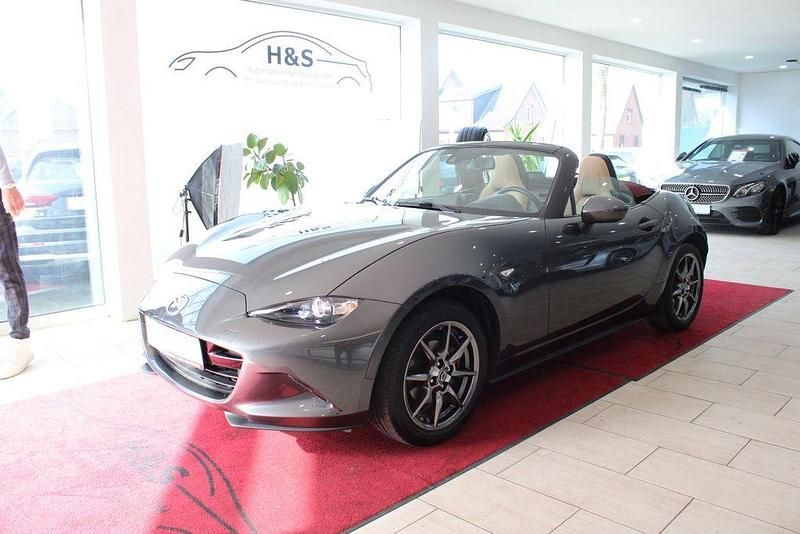 Gebraucht Mazda MX5 Prime-Line 131 PS (96 kW) 2018 Machine gray Cabrio