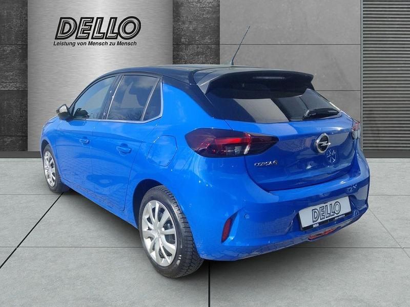Gebraucht Opel Corsa-e Elegance 100 kW (136 PS) 2022 Perl blau/voltaik blau Kleinwagen