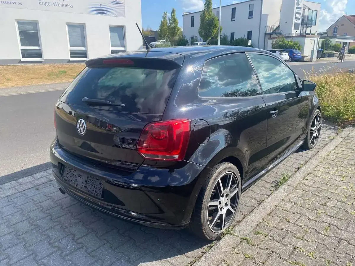Gebraucht VW Polo Trendline 86 PS (63 kW) 2012 Schwarz Kleinwagen