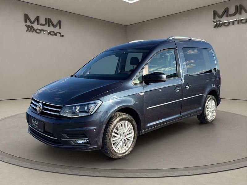 Gebraucht VW Caddy Highline 102 PS (75 kW) 2015 Blau Van / Kleinbus